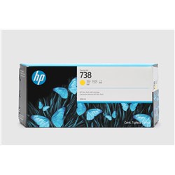 HP 738 Flex Tech Inks 300ml Yellow
